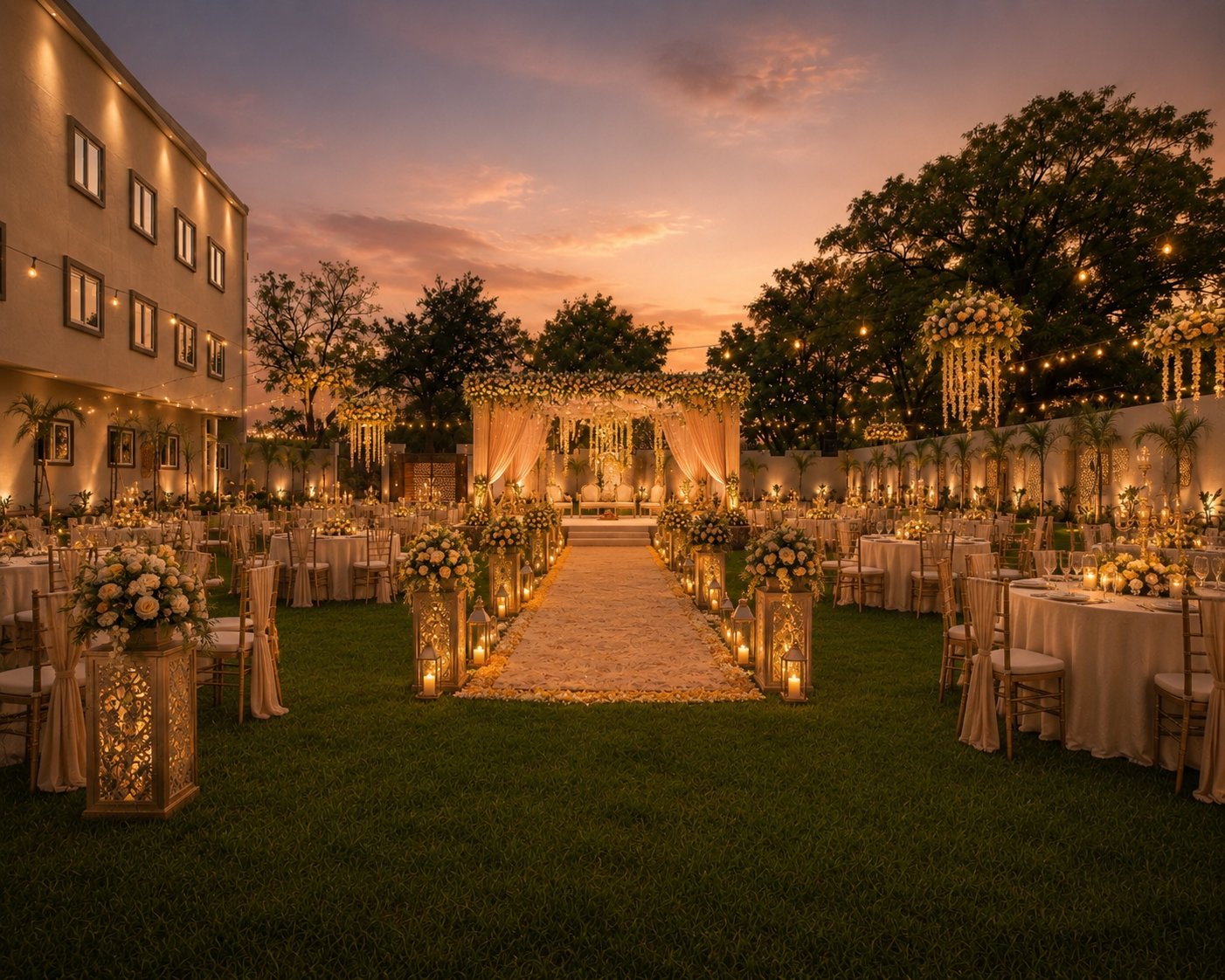 Lawns and Events at Kanmukh Palace