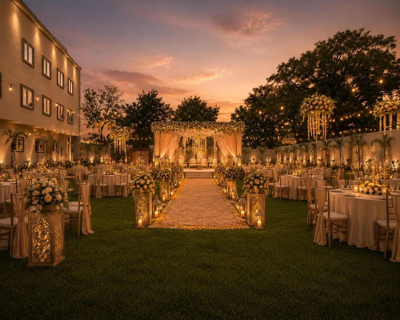 Lawns and Events at Kanmukh Palace